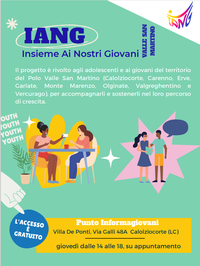 Immagine: IANG - Insieme Ai Nostri Giovani