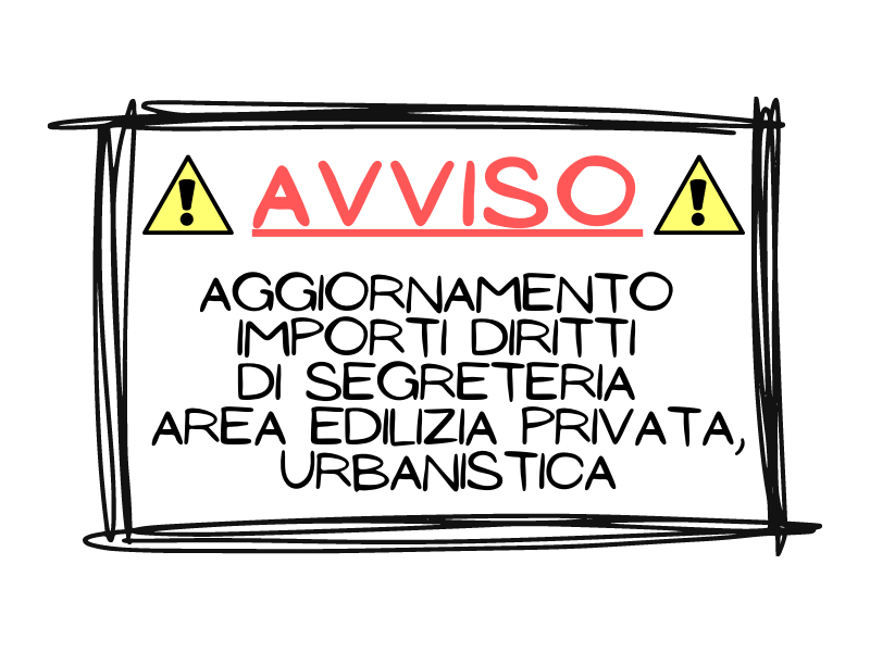 Tariffe diritti segreteria Sportello Unico Eilizia - anno 2024 Tariffe diritti segreteria Sportello Unico Eilizia - anno 2024